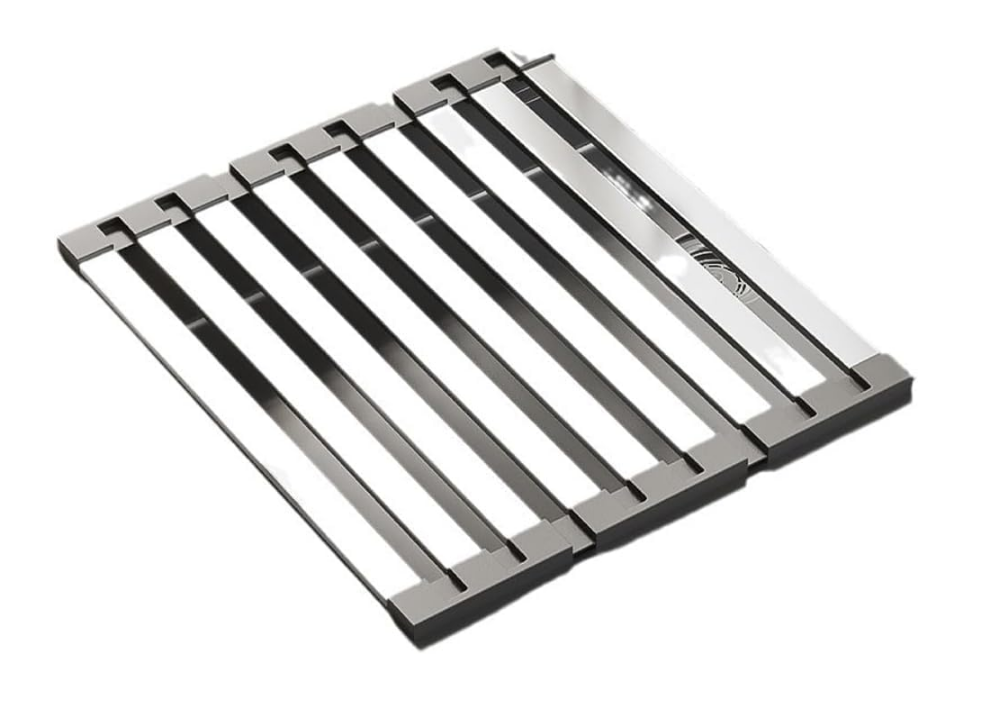 Over-the-Sink Expandable Stainless Steel Drying Rack