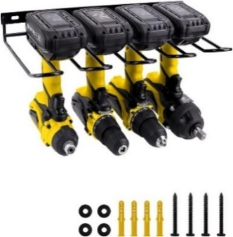Pro 8-Slot Multi-Tier Garage Tool Charging Station