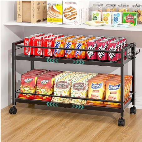 2-Tier Slide-Out Under-Sink Storage Organizer