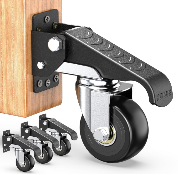 Retractable Workbench Casters